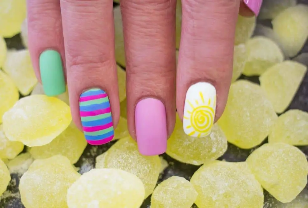 8. Tropical Summer Nail Art Inspiration - wide 3