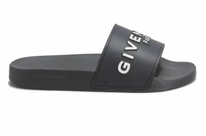 Givenchy Logo Rubber Sandal Slide