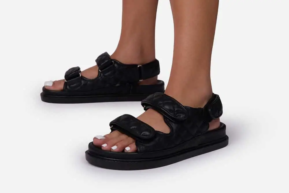 Hyped Quilted Dad Sandal