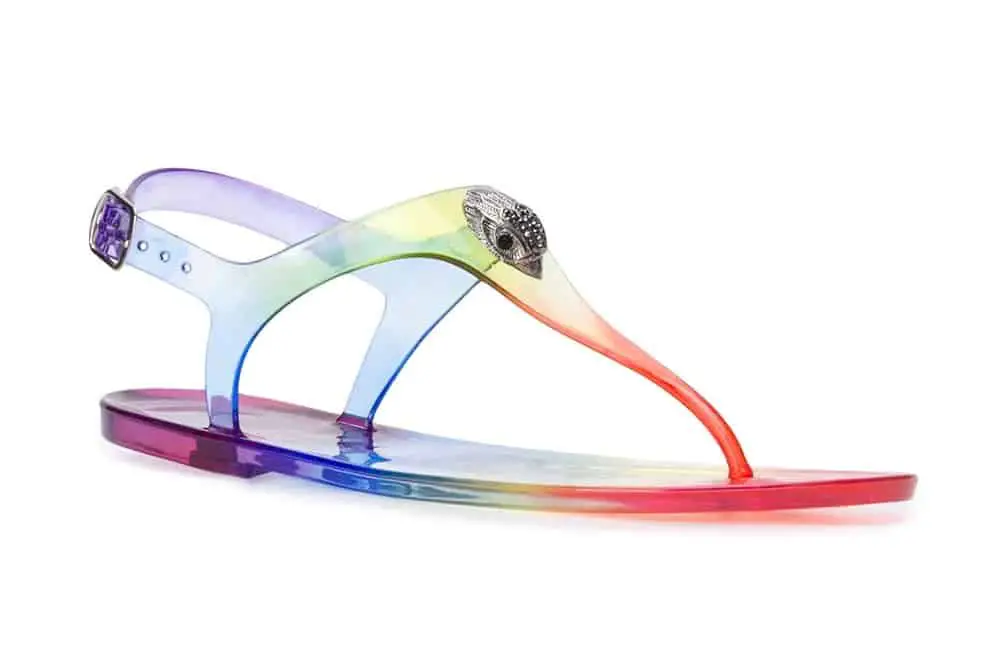 Kurt Geiger London Maddison Rainbow Jelly Sandals